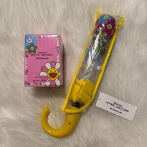 Marc Jacobs Pink Daisy Murakami with Exclusive Limited Edition Umbrella
